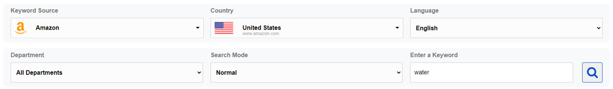Amazon Keyword Tool Keyword Search